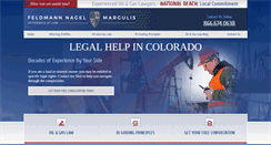 Desktop Screenshot of coloradooilgaslawyers.com